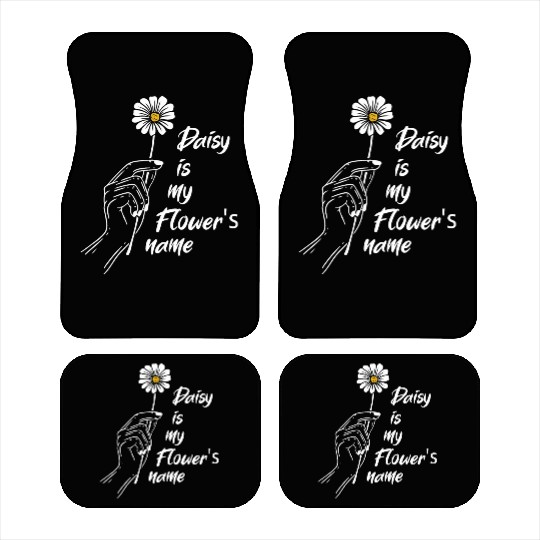 Daisy Garden Gardening Gardener Car Mats