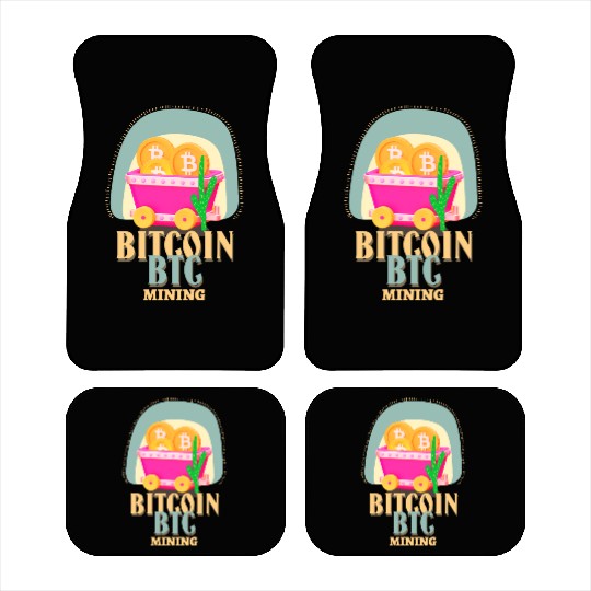 BITCOIN mining Car Mats