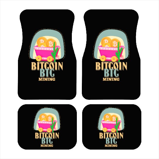 BITCOIN mining Car Mats