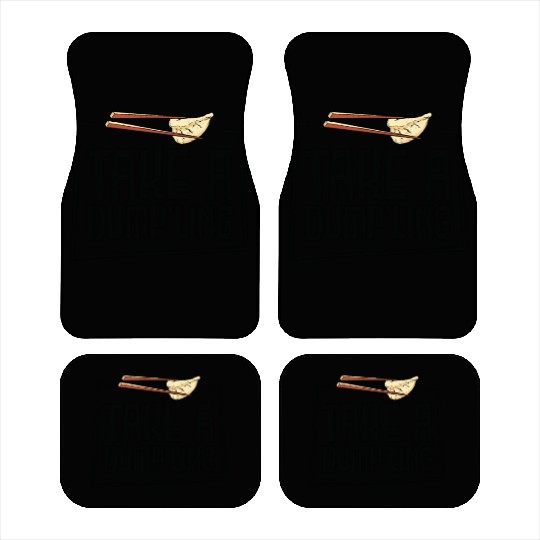 Dumpling Asian Food Chinese Food Fan Car Mats