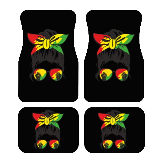 Juneteenth Day 1865, Freedom Day America African Car Mats