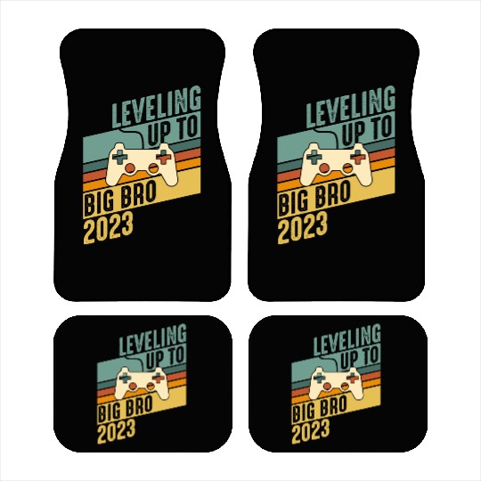 Level up Big Brother 2023 Baby Gamer Boy Baby Car Mats