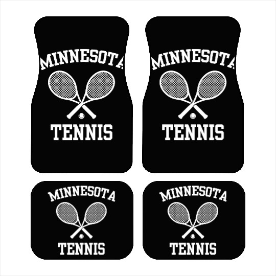 Vintage Minnesota Tennis Car Mats