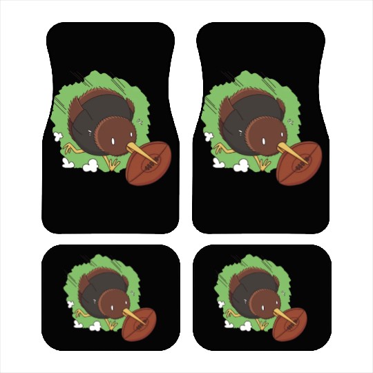 Funny Kiwi Animal Car Mats