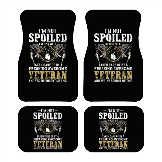 Veterans day celebration. Thank you veterans Car Mats