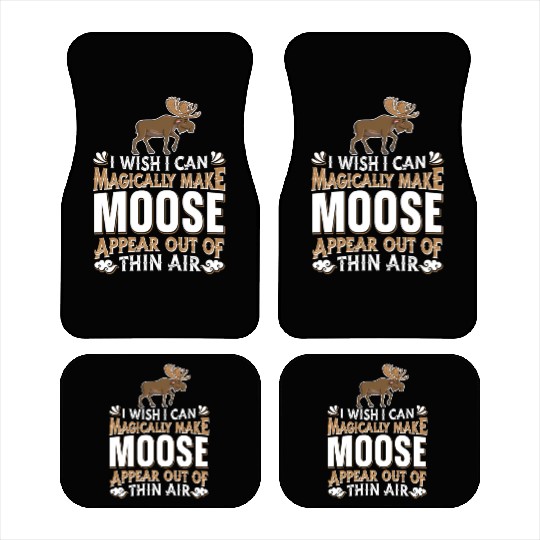 Moose Elk Hunting Car Mats