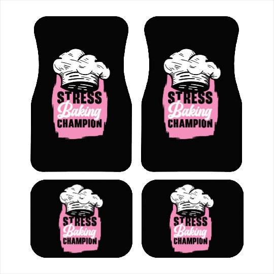 Pastry Chef Baking Champion Baked Goods Pastries Car Mats