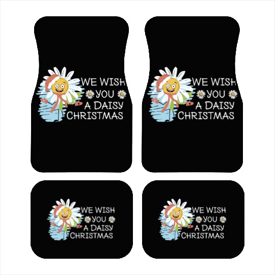 Daisy Garden Gardening Gardener Car Mats