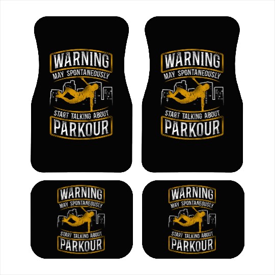 Parkour Free Running Traceur Car Mats