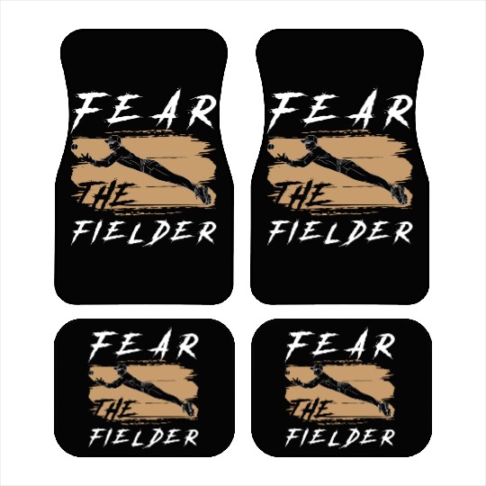 Sports Game Baseball Catcher Athlete Lifetstyle Car Mats