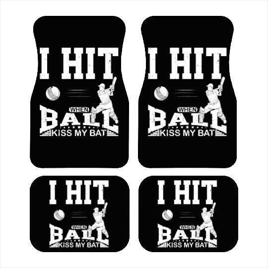 Athlete Lifetstyle Sports Game Baseball Catcher Car Mats