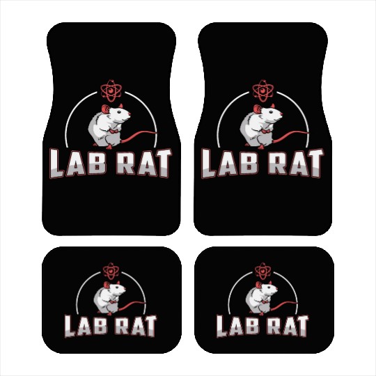 Lab Tech Lab Rat Laboratory Science Technician Car Mats