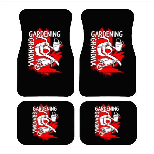 Gardening Car Mats, Gardening Grandma, Gardening