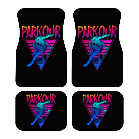 Parkour Free Running Traceur 80S Car Mats