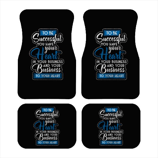 Entrepreneur Work Money Startup Car Mats