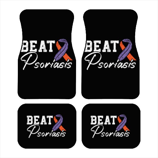 Beat Psoriasis Skin Disease Psoriasis Awareness Car Mats