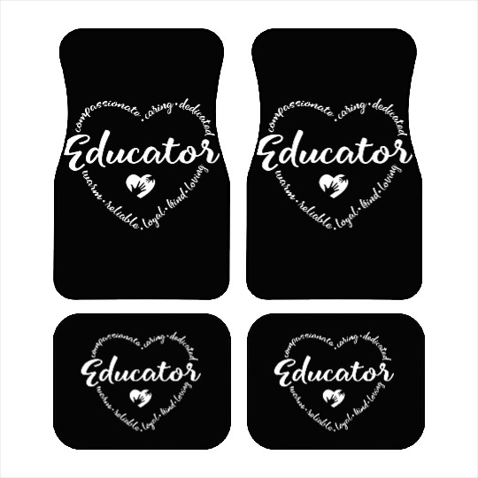 Educator, Teacher appreciation Car Mats