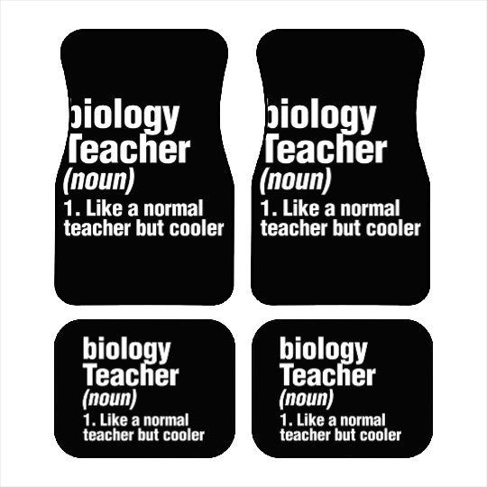 Biology Teacher Definition Science Biologist Car Mats