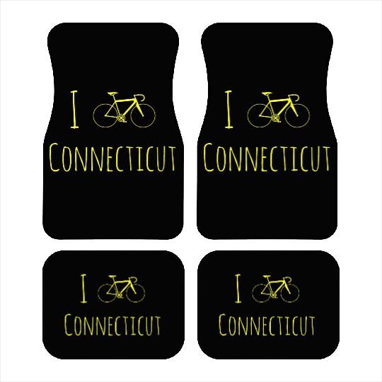 Bike Connecticut Car Mats Cyclist Car Mats Racing Bicycle