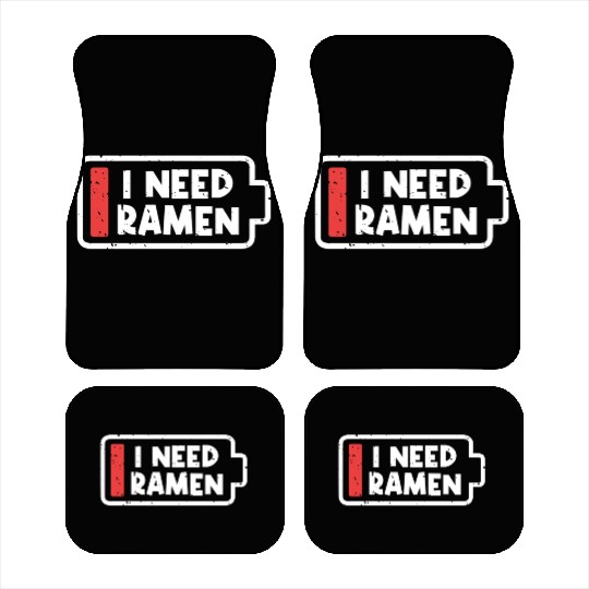 I Need Ramen Lover Japan Japanese Food Car Mats
