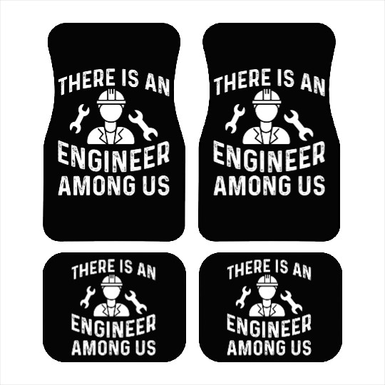 Funny Engineer Car Mats