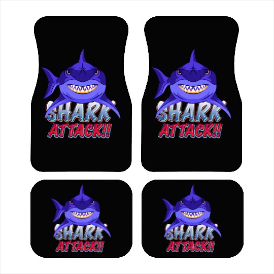 Shark Attack Car Mats