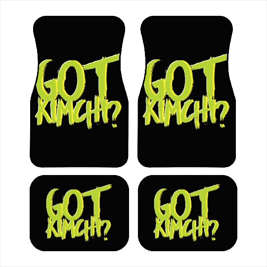Got Kimchi? Asian Chef Gift Car Mats