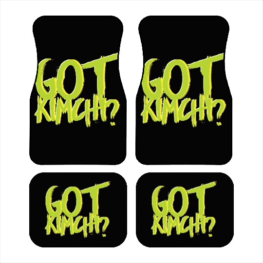Got Kimchi? Asian Chef Gift Car Mats