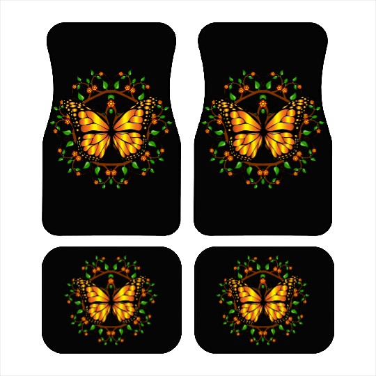 Monarch Butterfly Save our butterflies Car Mats