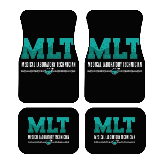 Lab Tech MLT Medical Laboratory Technician Science Car Mats