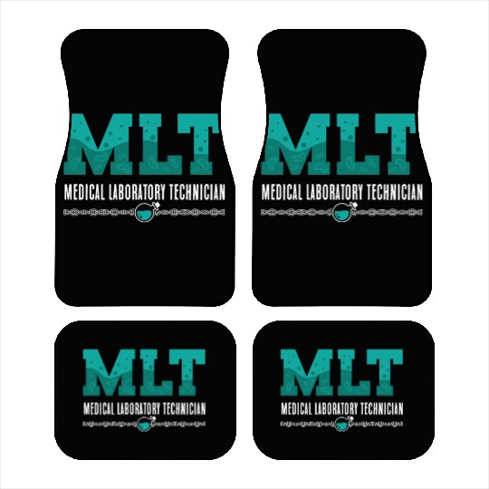 Lab Tech MLT Medical Laboratory Technician Science Car Mats