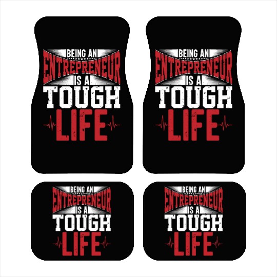 Business Mindset Lifestyle Entrepreneur Gifts Idea Car Mats