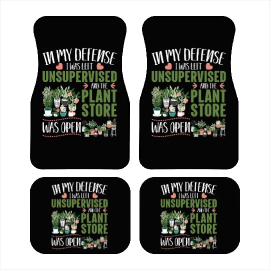 Harvest Flowers And Relax And Chill Planting Gifts Car Mats
