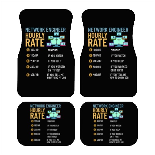 Network Engineer Director Computer Engineering Car Mats