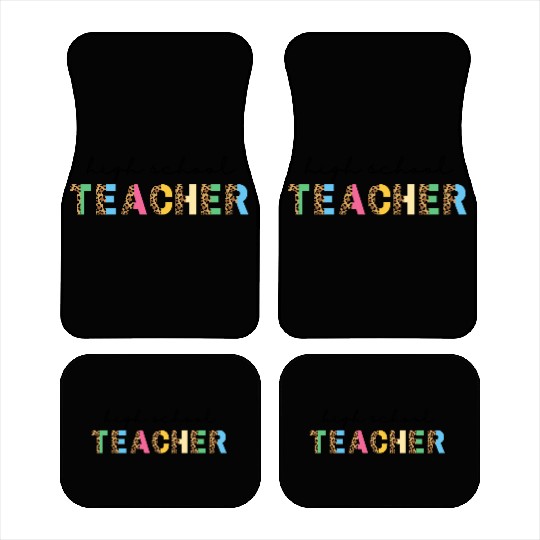 High School Teacher Car Mats