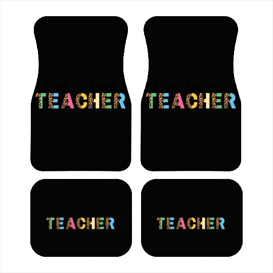 High School Teacher Car Mats