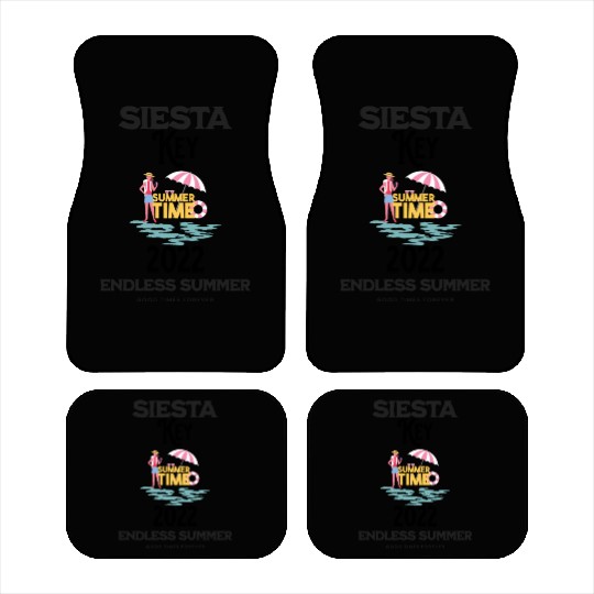 Tropical Sunsets Siesta Key Car Mats
