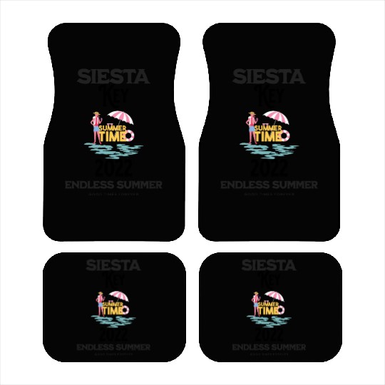 Tropical Sunsets Siesta Key Car Mats