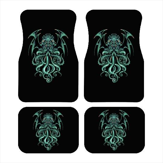 octopus king dark art Car Mats