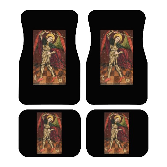 Saint Michael in Bakabánya Car Mats
