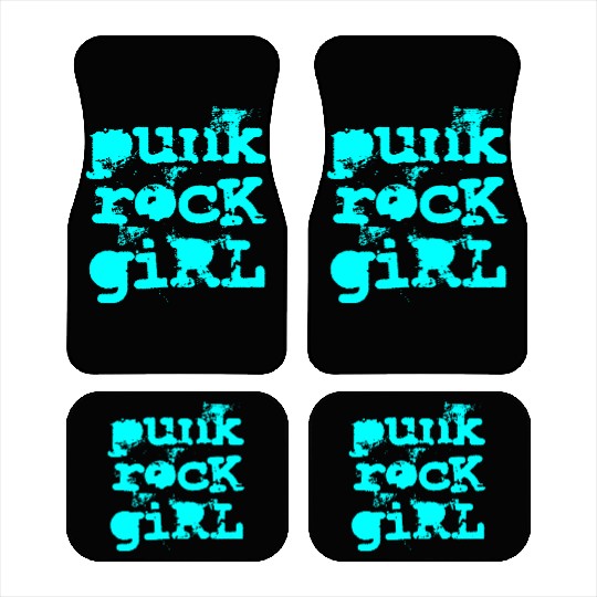 Punk Rock Girl Car Mats