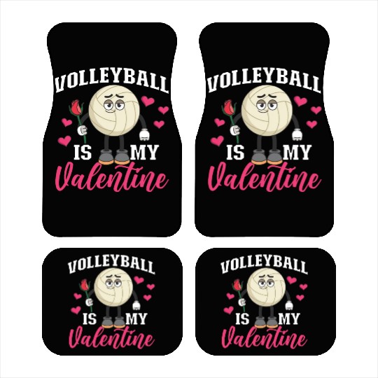 Volleyball Player Team Valentines Car Mats