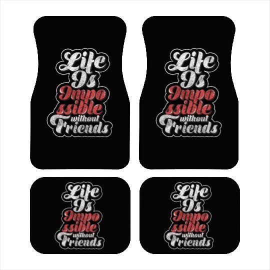 Friends Love Family Car Mats