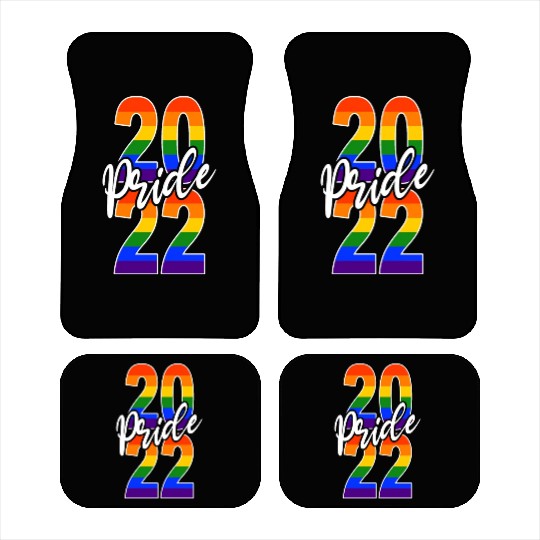 Gay Pride 2022 LGBTIQ Queer Demonstration Car Mats