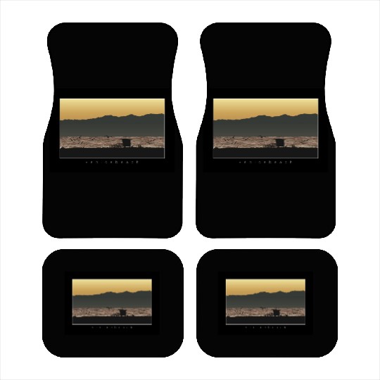 Venice Beach California Sunset Car Mats