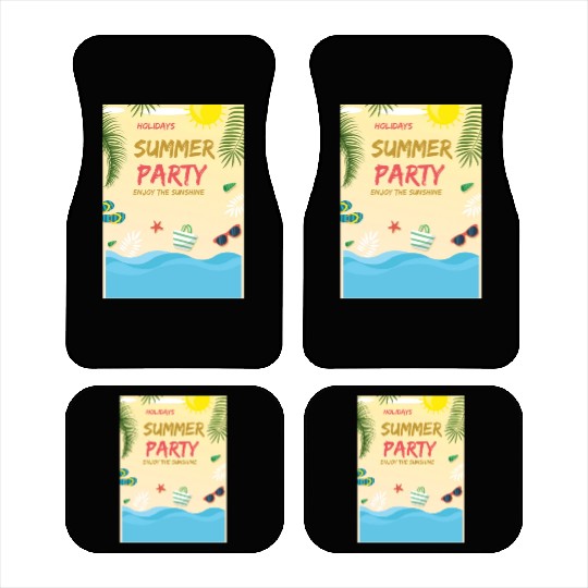 Summer party Car Mats
