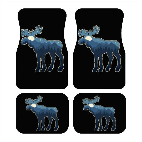 Wild Adventure Moose Car Mats