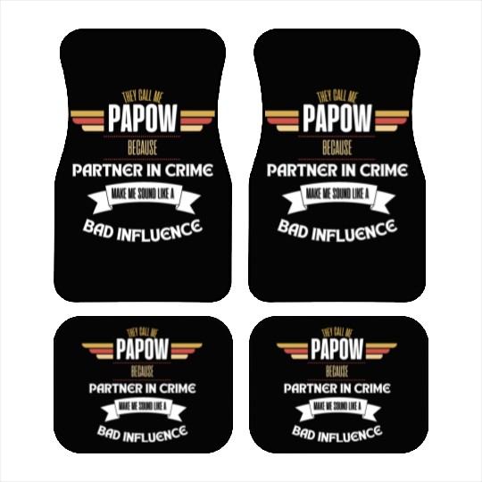 PAPA SAUR, Father's Day Car Mats