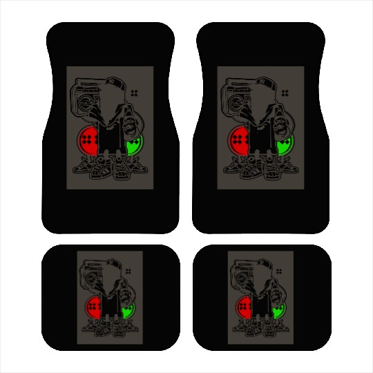 Chocolate Squad Car Mats