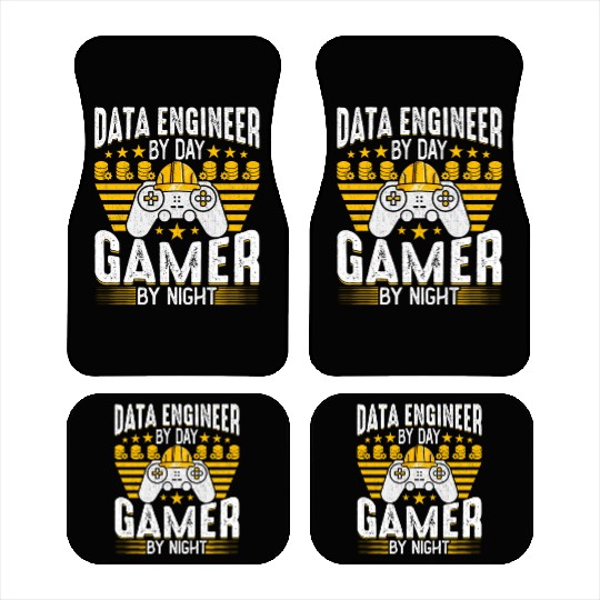 Data Engineer - Funny Data Engineering Game Lover Car Mats